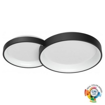 Redo 01-3372 - LED Stmievateľné stropné svietidlo COMBI LED/50W/230V 3000/4000/6000K CRI98 čierna