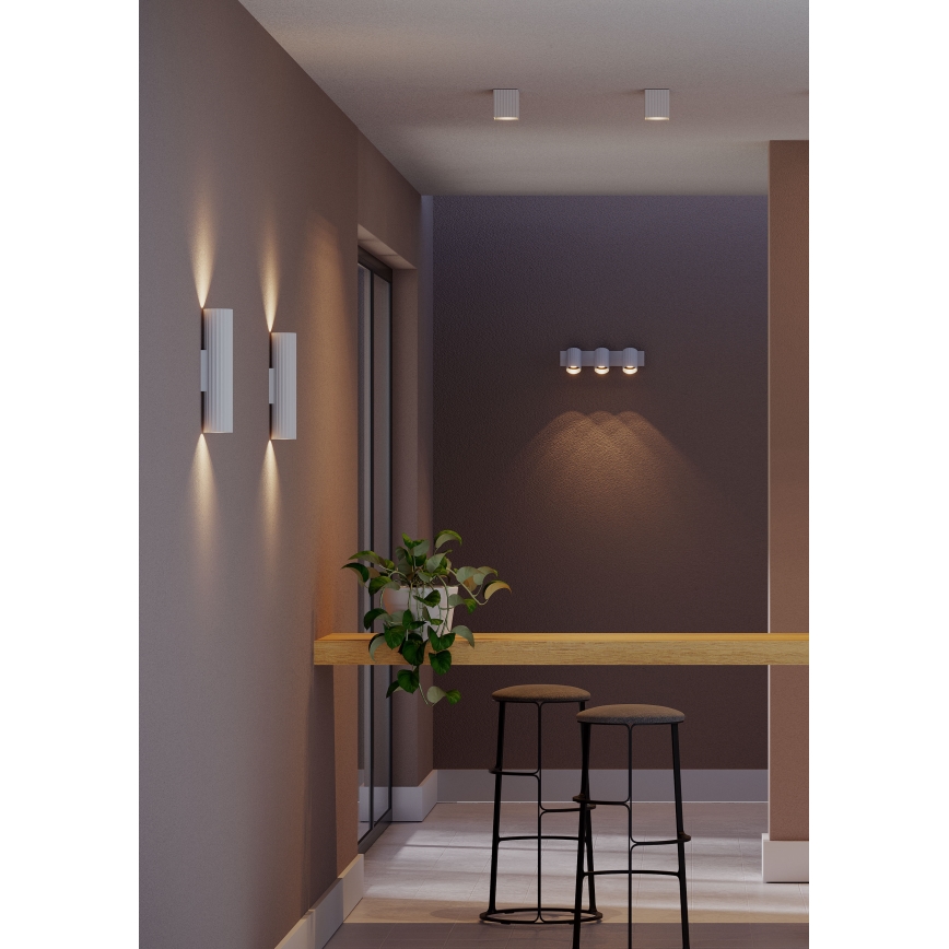 Redo 01-3407 - Bodové svietidlo DELPHI 1xGU10/7W/230V 8,1x8,1 cm biela