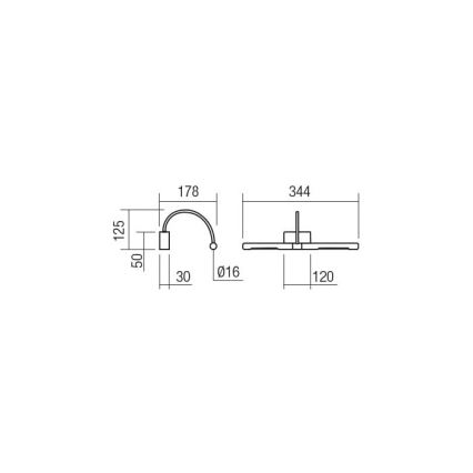 Redo 01-3464 - LED Obrazové svietidlo KENDO LED/6W/230V 34,4 cm CRI 92 biela