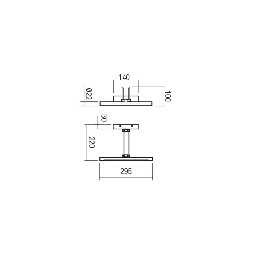 Redo 01-3468 - LED Obrazové svietidlo IKON LED/7,3W/230V 29,5 cm CRI 92 biela