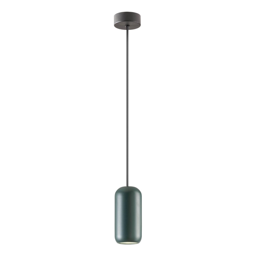 Redo 01-3475 - Luster na lanku BOOM 1xGU10/10W/230V pr. 7,6 cm zelená