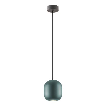 Redo 01-3478 - Luster na lanku BOOM 1xGU10/10W/230V pr. 12 cm zelená