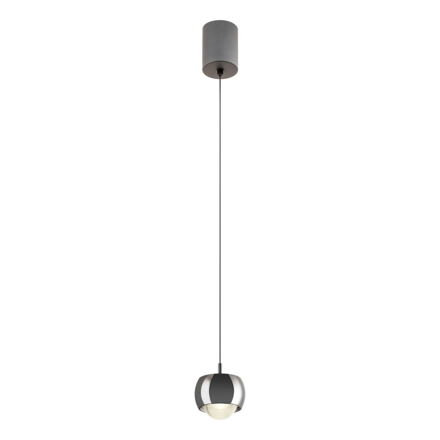 Redo 01-3551 - LED Luster na lanku AVES LED/12W/230V pr. 9,6 cm CRI 90 antracit