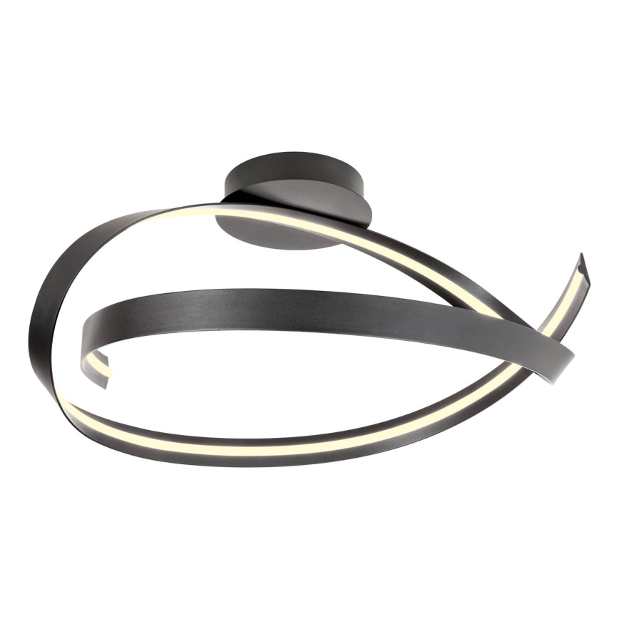 Redo 01-3614 - LED stmievateľné stropné svietidlo IMPULS LED/34W/230V priemer 60 cm čierne