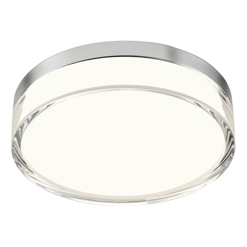 Redo 01-3727 - LED Kúpeľňové stropné svietidlo FRISBI LED/12W/230V pr. 23 cm CRI 90 3000/4000K IP44 lesklý chróm