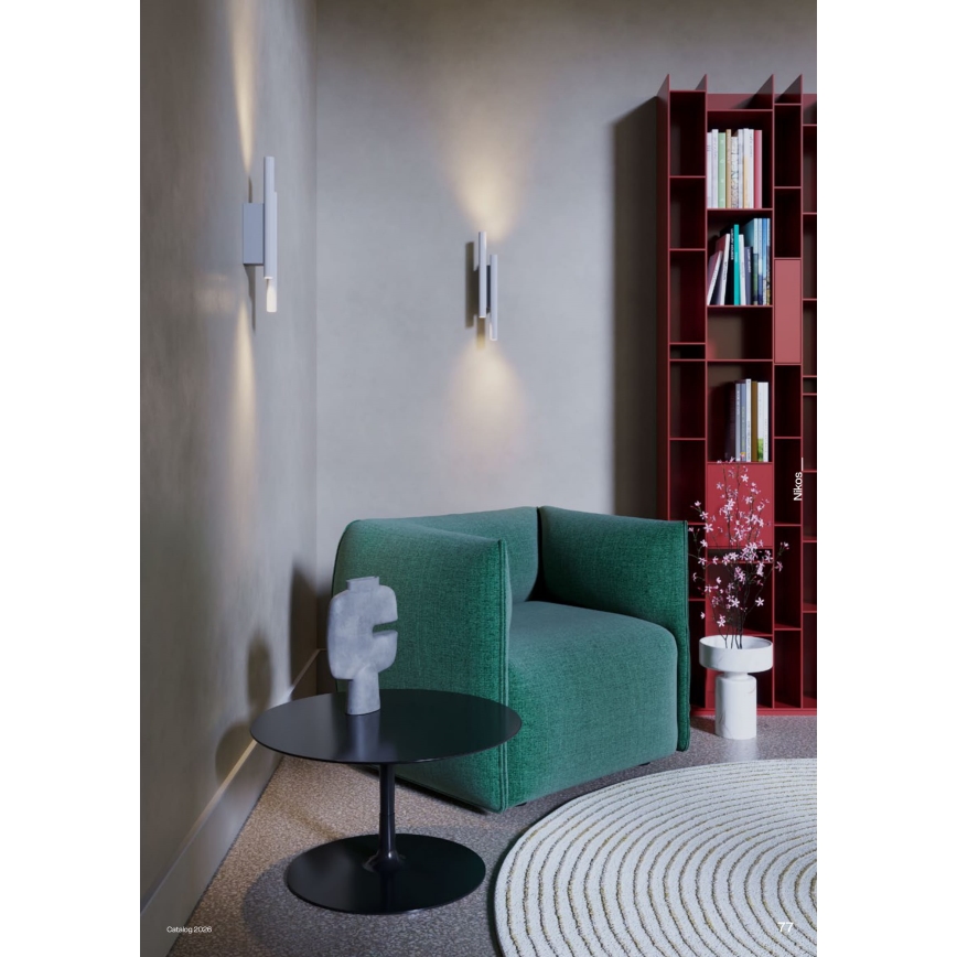 Redo 01-3850 - LED nástenné svietidlo NIKOS 4xLED/4W/230V 3000K CRI 90 biela