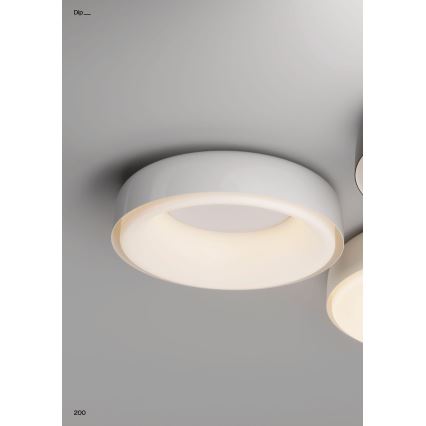 Redo 01-3941 - LED stropné svietidlo DIP LED/40W/230V 2700/3000/4000/5000/6500K CRI 90, priemer 62,4 cm, biela