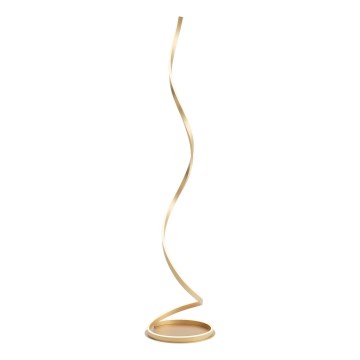 Redo 01-4282 - LED stmievateľná stojacia lampa SCROLL LED/30W/230V 3000K/4000K/6000K CRI 90 zlatá
