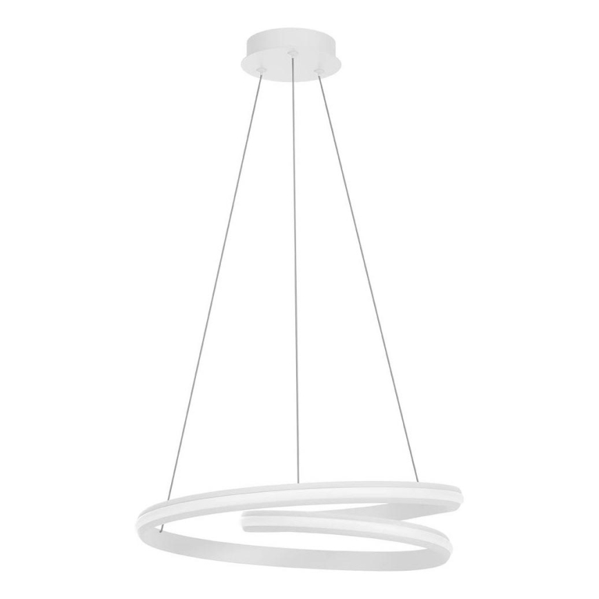 Redo 01-4360 - LED Stmievateľný luster na lanku TORSION LED/40W/230V 2700/3000/4000K CRI 90 priemer 56 cm biela
