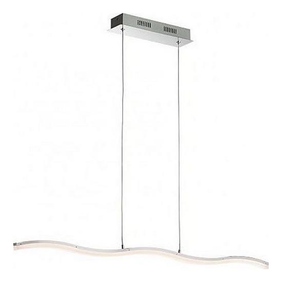 Redo 01-893 - Závesný LED luster PULSE na lanku LED/23,1W/230V, matný chróm