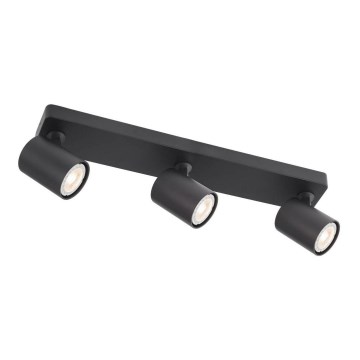 Redo 04-474 - Bodové svietidlo CAMEO 3xGU10/35W/230V čierne