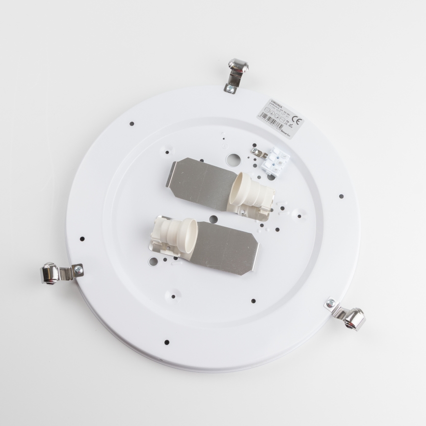 Redo 05-391 - Stropné svietidlo VIRGINIA 2xE27/42W/230V priemer 40 cm krémové