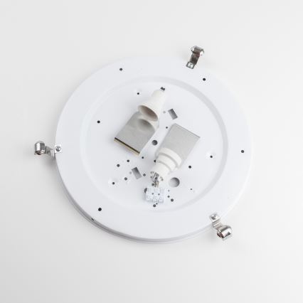 Redo 05-393 - Stropné svietidlo VIRGINIA 2xE27/42W/230V priemer 40 cm sivé