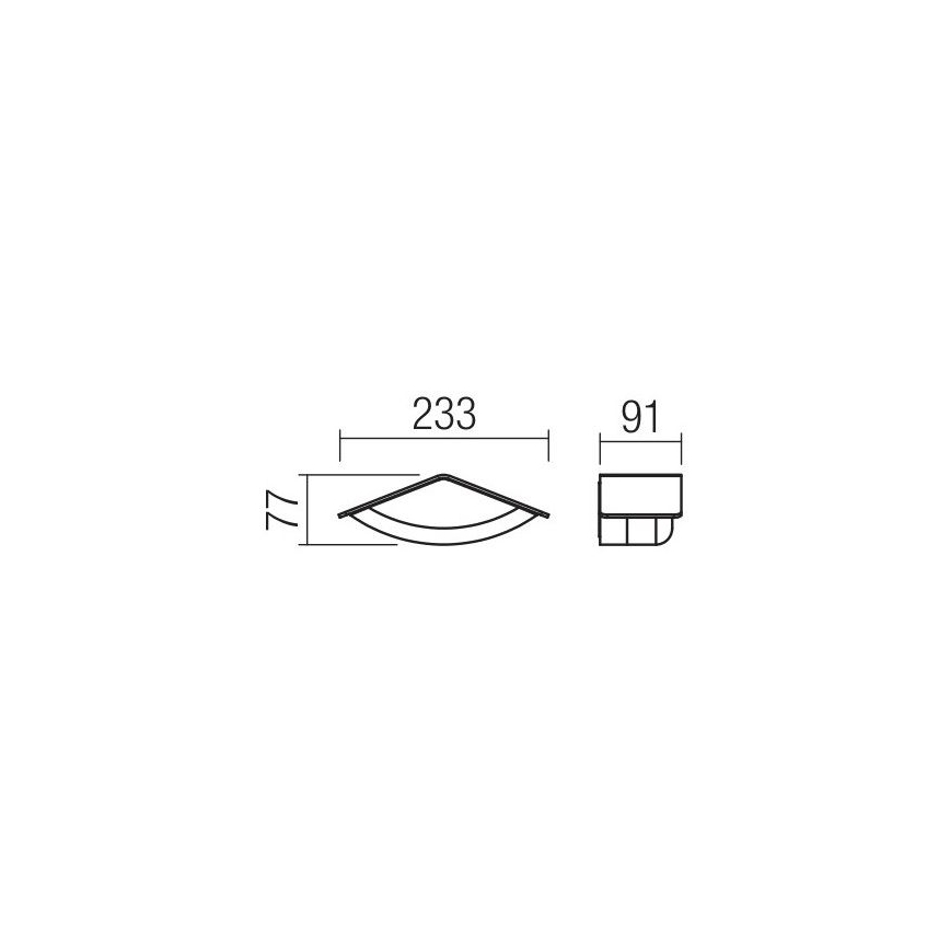 Redo 90002 - LED Vonkajšie nástenné svietidlo CHALET 1xLED/8W/230V IP54