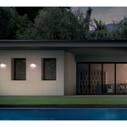 Redo 90002 - LED vonkajšie nástenné svietidlo CHALET LED/8W/230V IP54