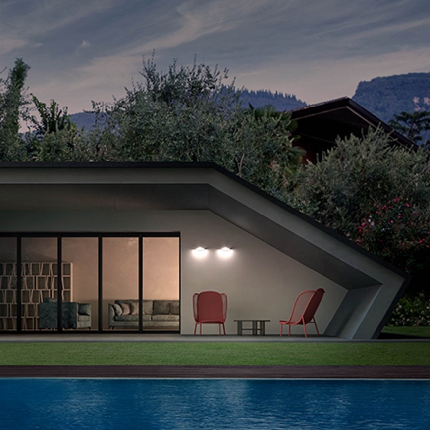 Redo 90002 - LED vonkajšie nástenné svietidlo CHALET LED/8W/230V IP54