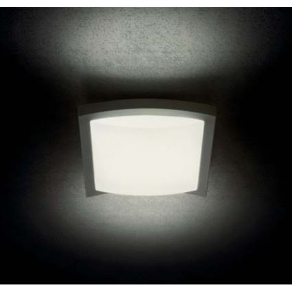 Redo 90007 - LED Vonkajšie stropné svietidlo TALLIN LED/21W/230V 24,5x24,5 cm IP54 antracit