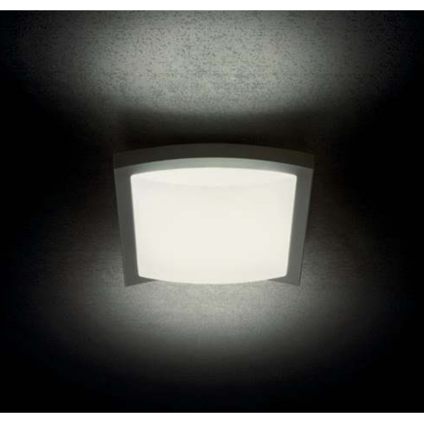 Redo 90007 - LED Vonkajšie stropné svietidlo TALLIN LED/21W/230V 24,5x24,5 cm IP54 antracit