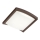 Redo 90008 - LED Vonkajšie stropné svietidlo TALLIN LED/21W/230V 24,5x24,5 cm IP54 hnedá
