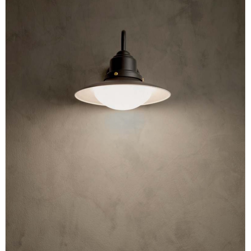 Redo 90093 - Vonkajšia nástenná lampa ELIO 1xE27/42W/230V IP44