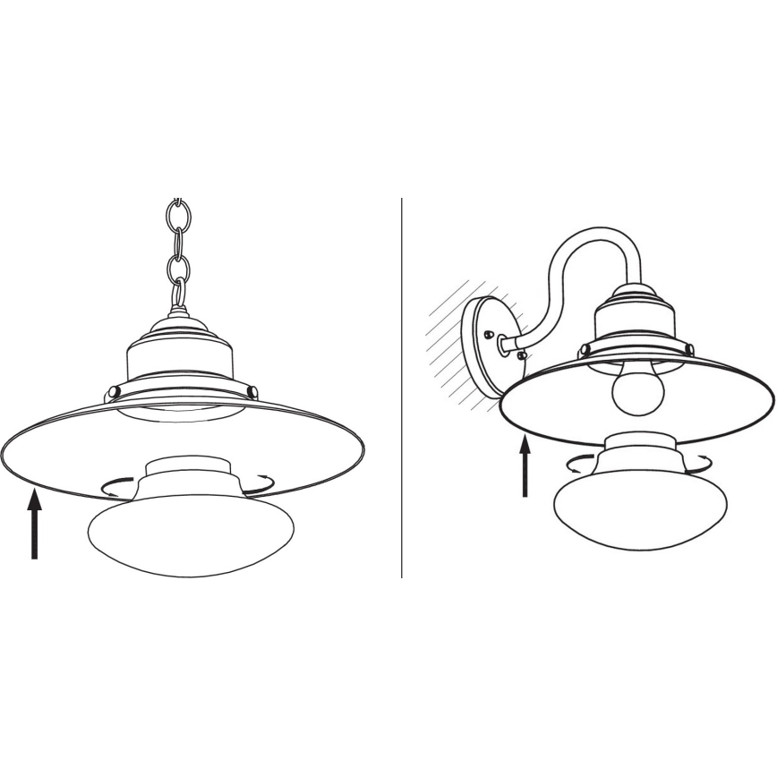 Redo 90094 - Náhradné tienidlo pre luster a lampu ELIO, biele
