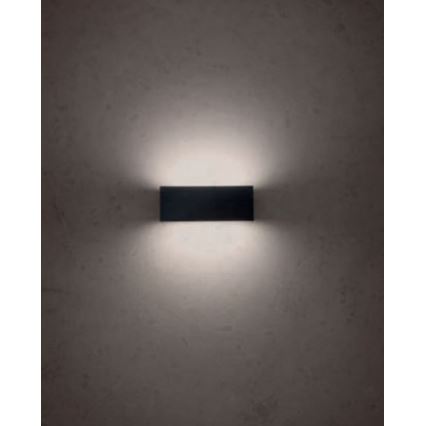 Redo 90154 - LED Vonkajšie nástenné svietidlo LAMPRIS 1xLED/12W/230V IP65