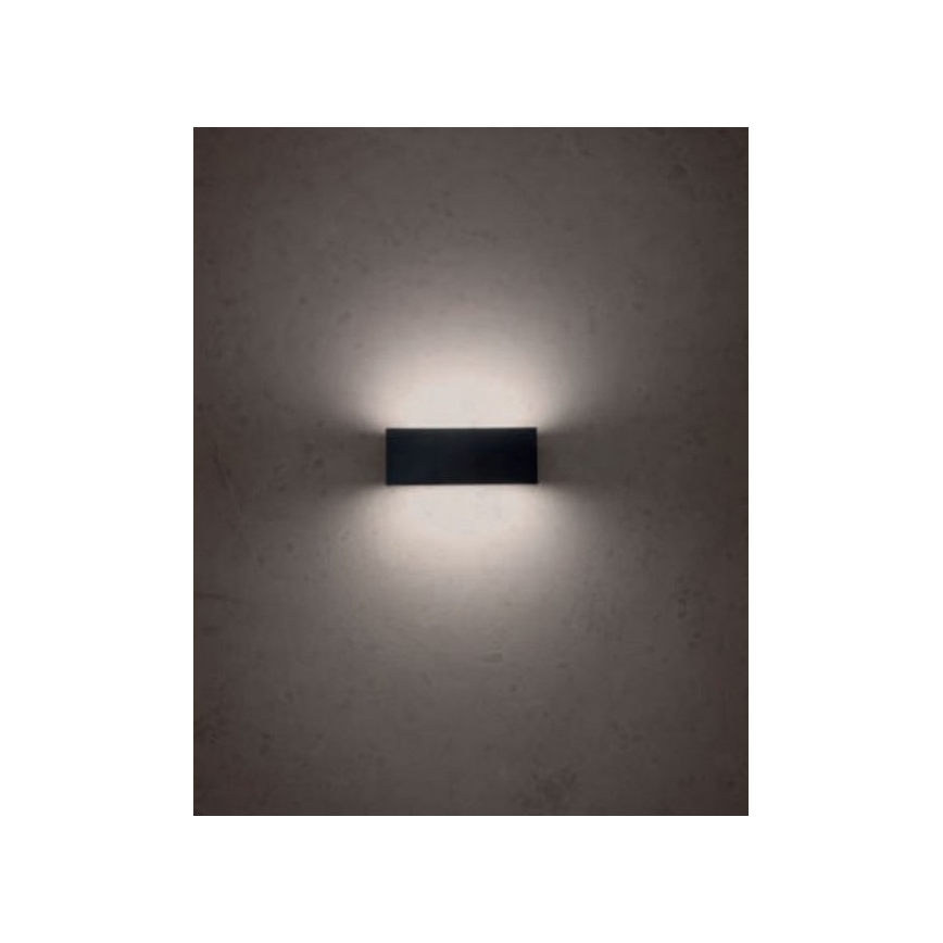 Redo 90154 - LED Vonkajšie nástenné svietidlo LAMPRIS 1xLED/12W/230V IP65