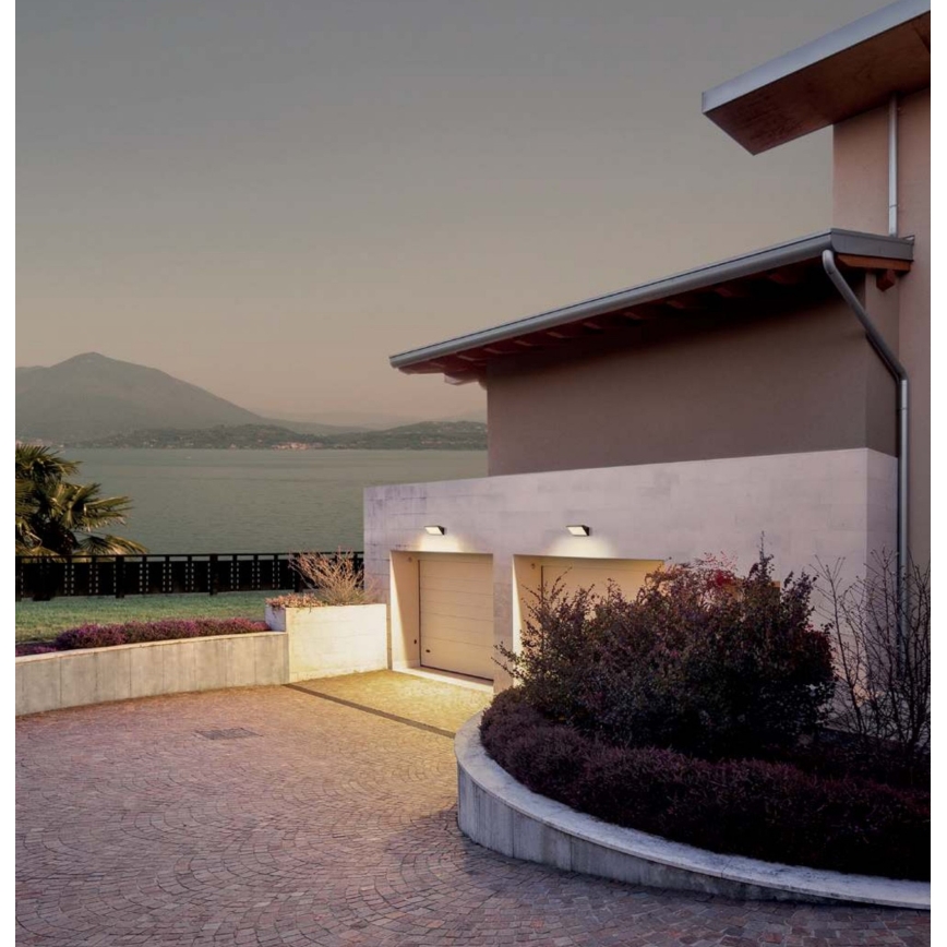 Redo 90160 - LED vonkajšie nástenné svietidlo MAKO LED/21W/230V IP65