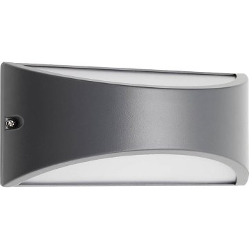 Redo 90191 - LED Vonkajšie nástenné svietidlo SCUDO LED/10W/230V 3000K IP54 antracit