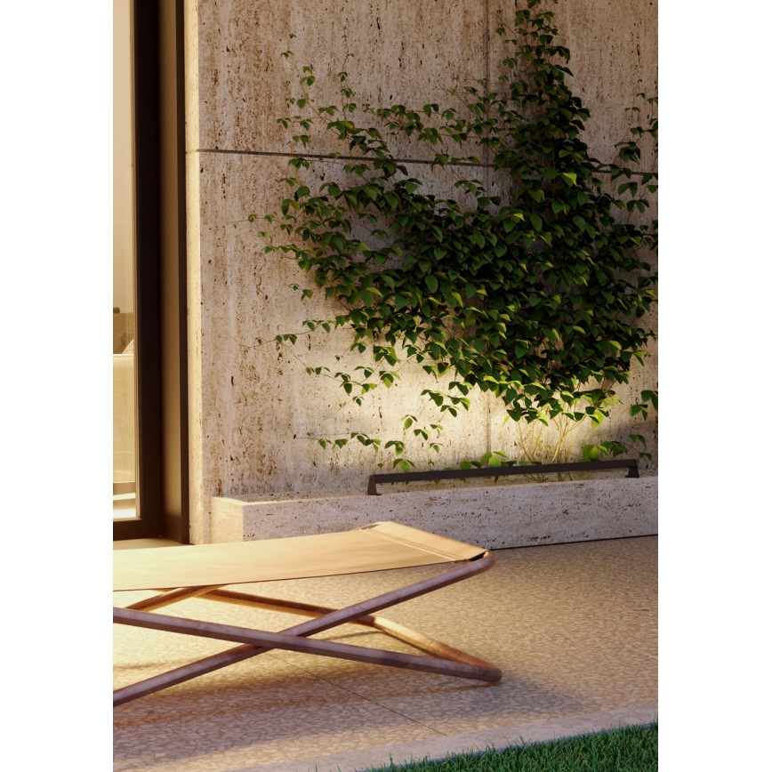 Redo 90242 - Vonkajšie LED svietidlo TACK IP65, 15 W, 230 V, 3000 K, antracit