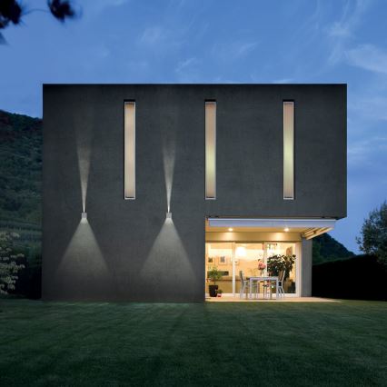 Redo 90294 - LED vonkajšie nástenné svietidlo VARY 2xLED/10W/230V 3000K IP54 biele