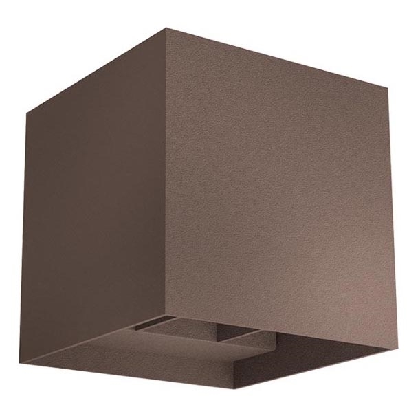 Redo 90298 - LED Vonkajšie nástenné svietidlo VARY 2xLED/10W/230V 3000K IP54 hnedá