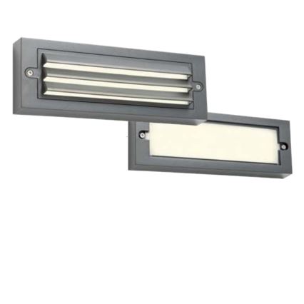 Redo 90330 - LED Vonkajšie nástenné svietidlo KRUP LED/6W/230V IP65 antracit