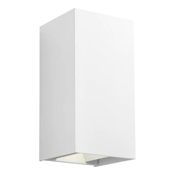 Redo 90552 - LED Vonkajšie nástenné svietidlo VARY 2xLED/10W/230V 3000K IP54 biela