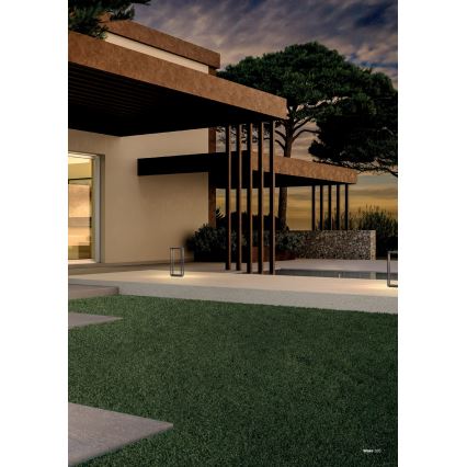 Redo 90580 - LED vonkajšie svietidlo WAKE LED/8W/230V 3000K 20 cm IP65 antracit