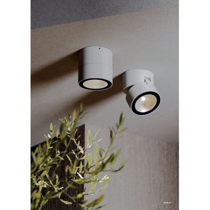 Redo 90626 - LED vonkajšie bodové svietidlo SHAFT LED/13W/230V 3000K pr. 9 cm IP65 biela