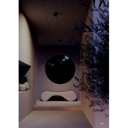 Redo 90627 - LED Vonkajšie bodové svietidlo SHAFT LED/13W/230V 3000K pr. 9 cm IP65 antracit