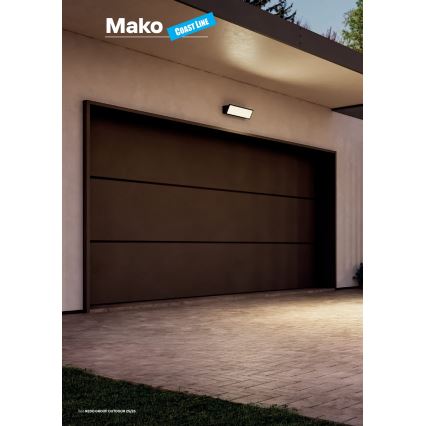 Redo 90678 - LED vonkajšie nástenné svietidlo MAKO LED/65W/230V 3000K IP65 antracit