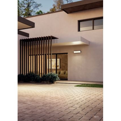 Redo 90678 - LED vonkajšie nástenné svietidlo MAKO LED/65W/230V 3000K IP65 antracit