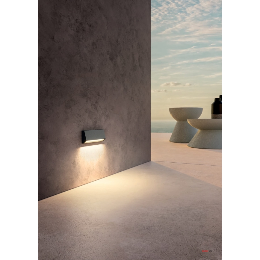 Redo 90680 - Vonkajšie orientačné svietidlo ANDER LED/4W/230V 3000K IP65 antracitové