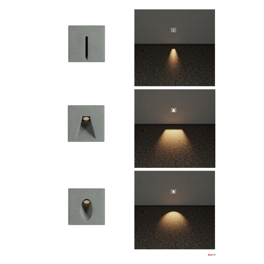 Redo 91196 - LED Vonkajšie orientačné svietidlo BAST LED/2,5W/230V 3000K CRI 90 IP65 antracit