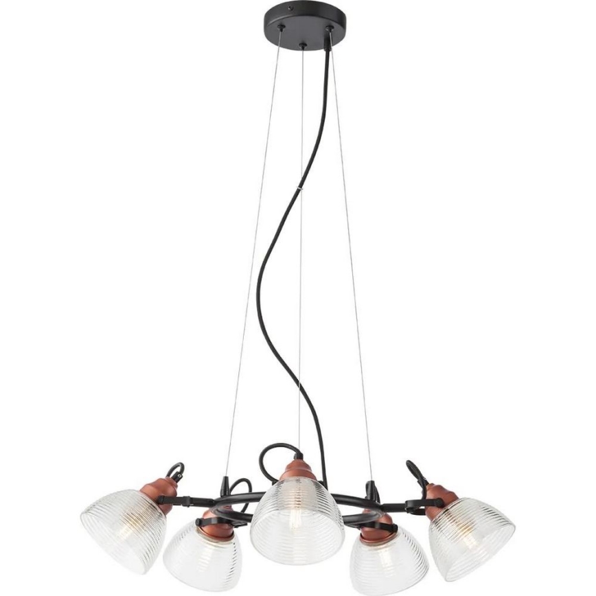 Redo A01-1451 - Náhradné tienidlo k lustru a stojacej lampe RIDGE E27 číra