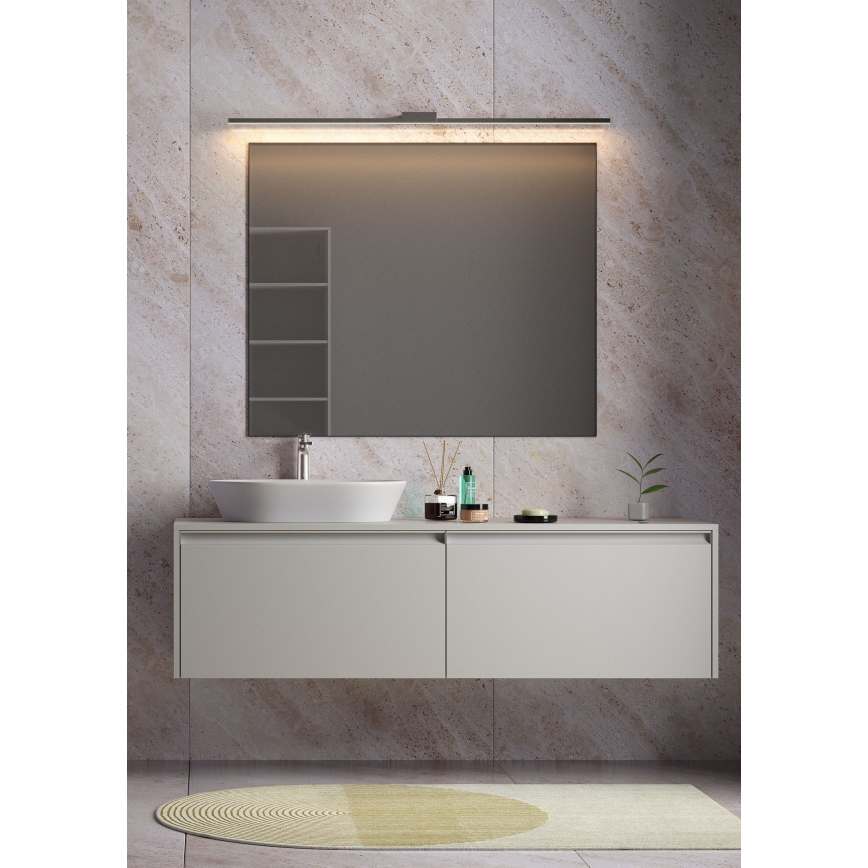 Redo01-3269 - LED Kúpeľňové osvetlenie zrkadla ASTON LED/12W/230V 60 cm CRI 90 IP44 lesklý chróm