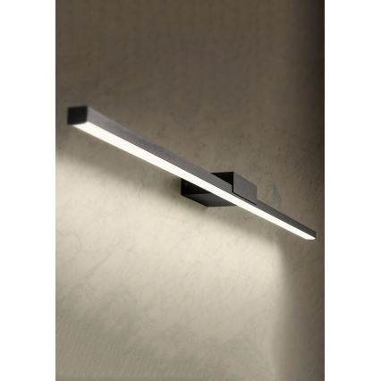 Redo01-3270 - LED Kúpeľňové osvetlenie zrkadla ASTON LED/12W/230V 60 cm CRI 90 IP44 čierna