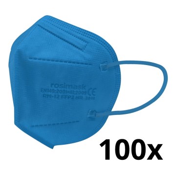 Respirátor detská veľkosť FFP2 ROSIMASK MR-12 NR modrý 100ks