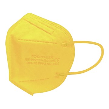 Respirátor detská veľkosť FFP2 ROSIMASK MR-12 NR žltý 1ks