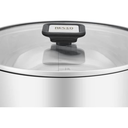 Resto - Hrniec s pokrievkou ANSER 4,4 l 22 cm