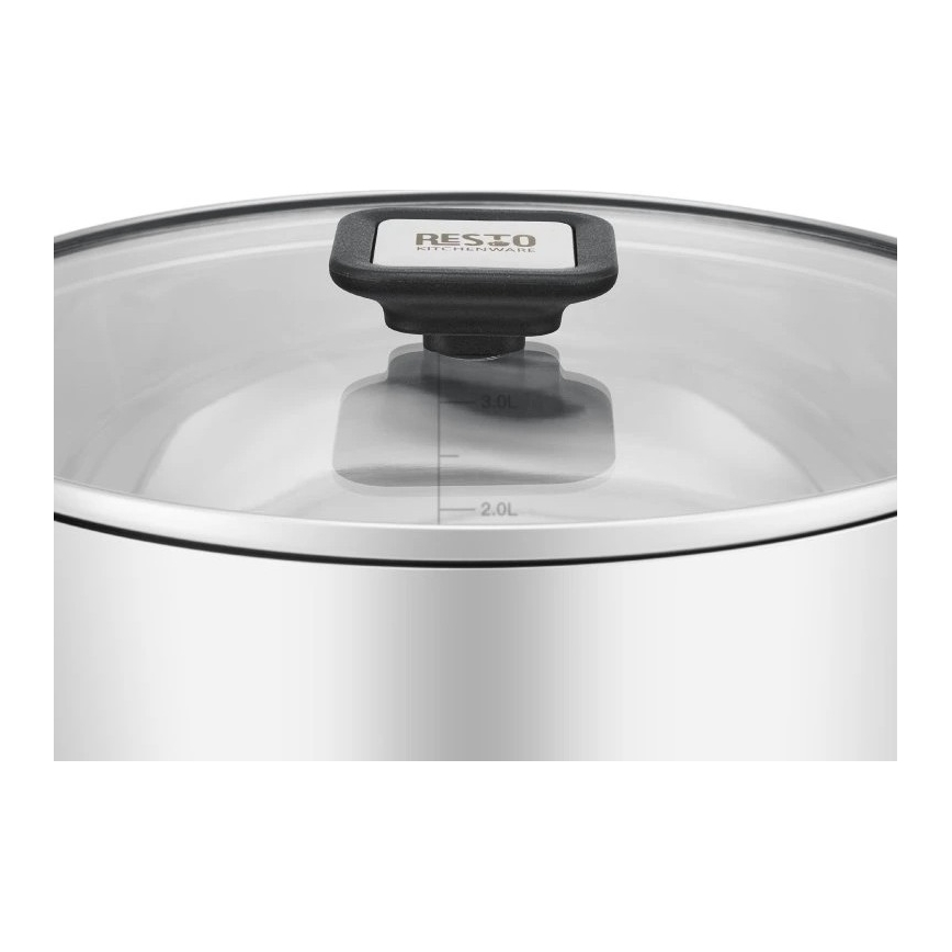 Resto - Hrniec s pokrievkou ANSER 4,4 l 22 cm