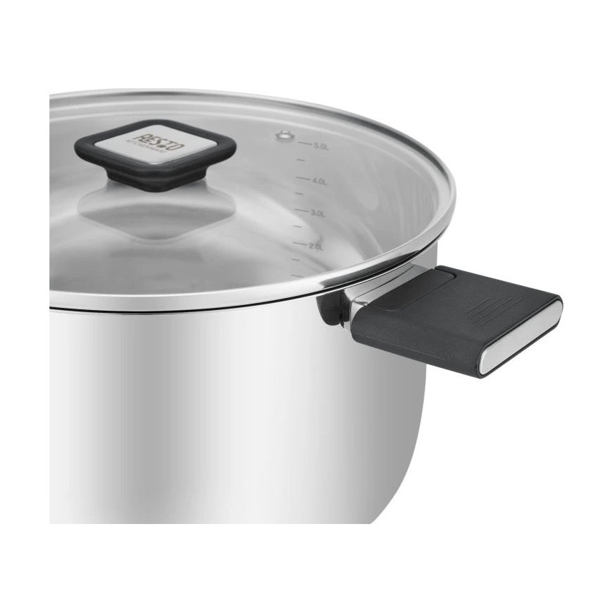 Resto - Hrniec s pokrievkou ANSER 5,8 l 24 cm