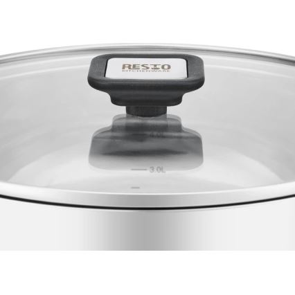Resto - Hrniec s pokrievkou ANSER 5,8 l 24 cm